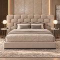 Fabric Upholstered Bed - Z-B-001