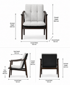 Modern Fabric Armchair - Z-AC-011