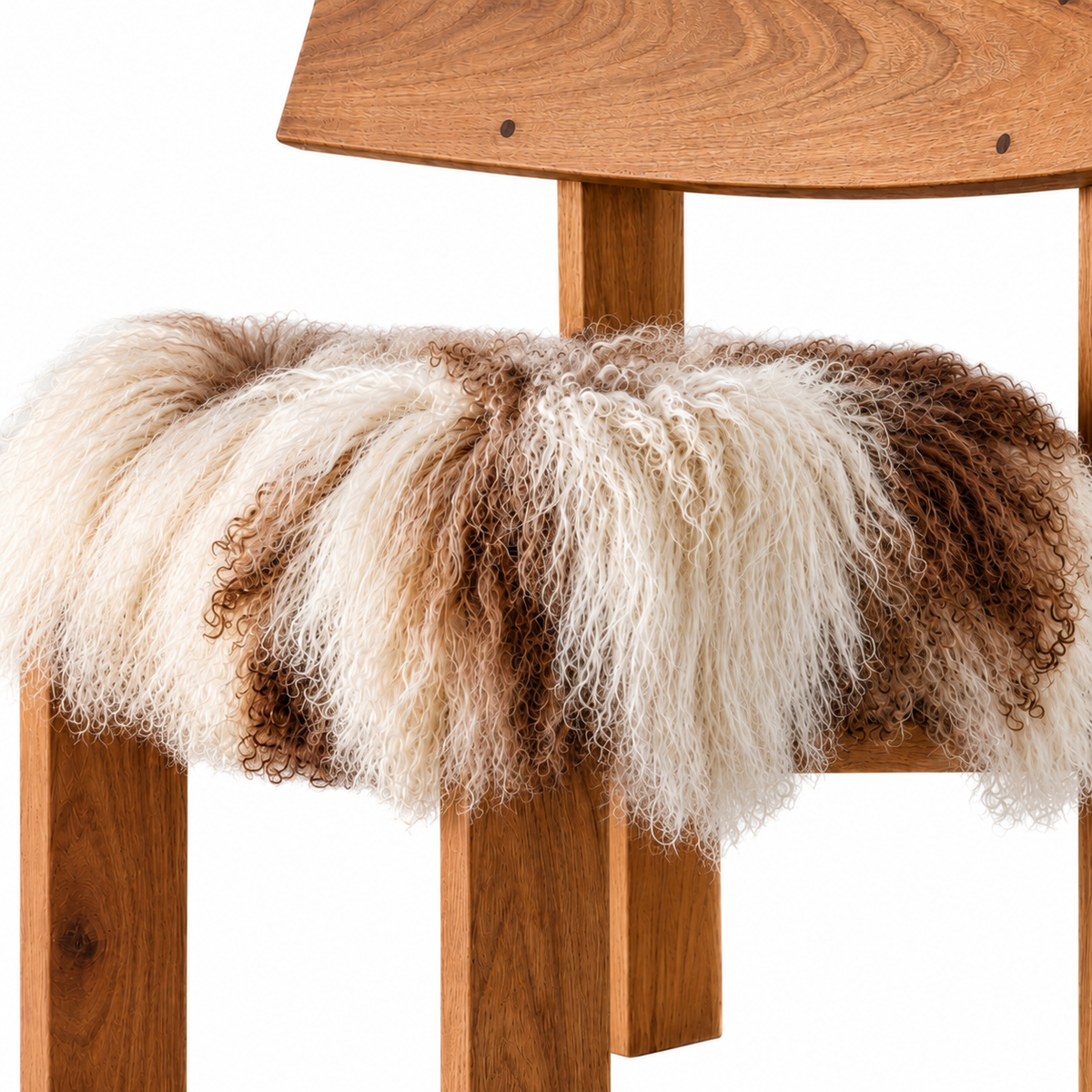 Faux Fur Accent Chair - Z‑AC‑010