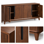 Modern Walnut Wooden Sideboard - Z-SV-006