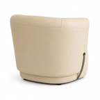 Semi‑Leather Lounge Chair - Z-AC-004