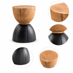 Dual‑Tone Wooden End Table - Z-ST-001